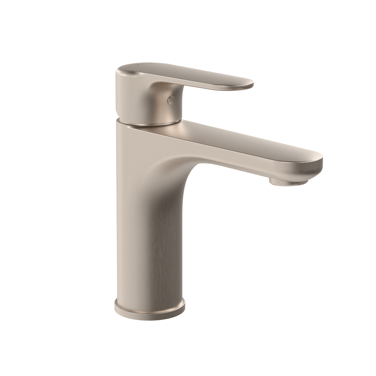 Смеситель для раковины VitrA Root Round (Рут Раунд) A4270634EXP, однорычажный, брашированный никель, латунь