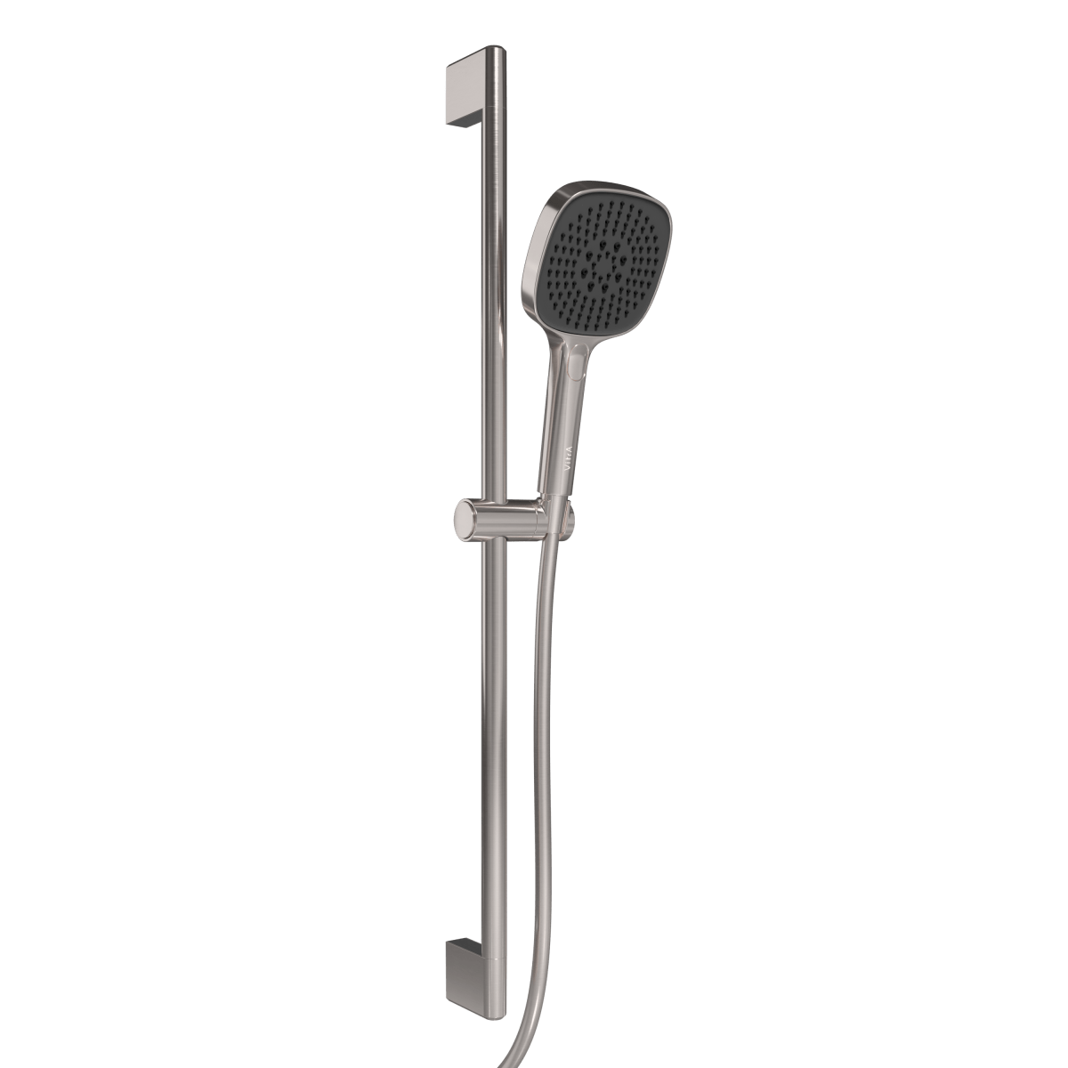 Душевая стойка VitrA Core Square (Кор Скуэр) A4591734EXP, с ручным душем, без смесителя, брашированный никель