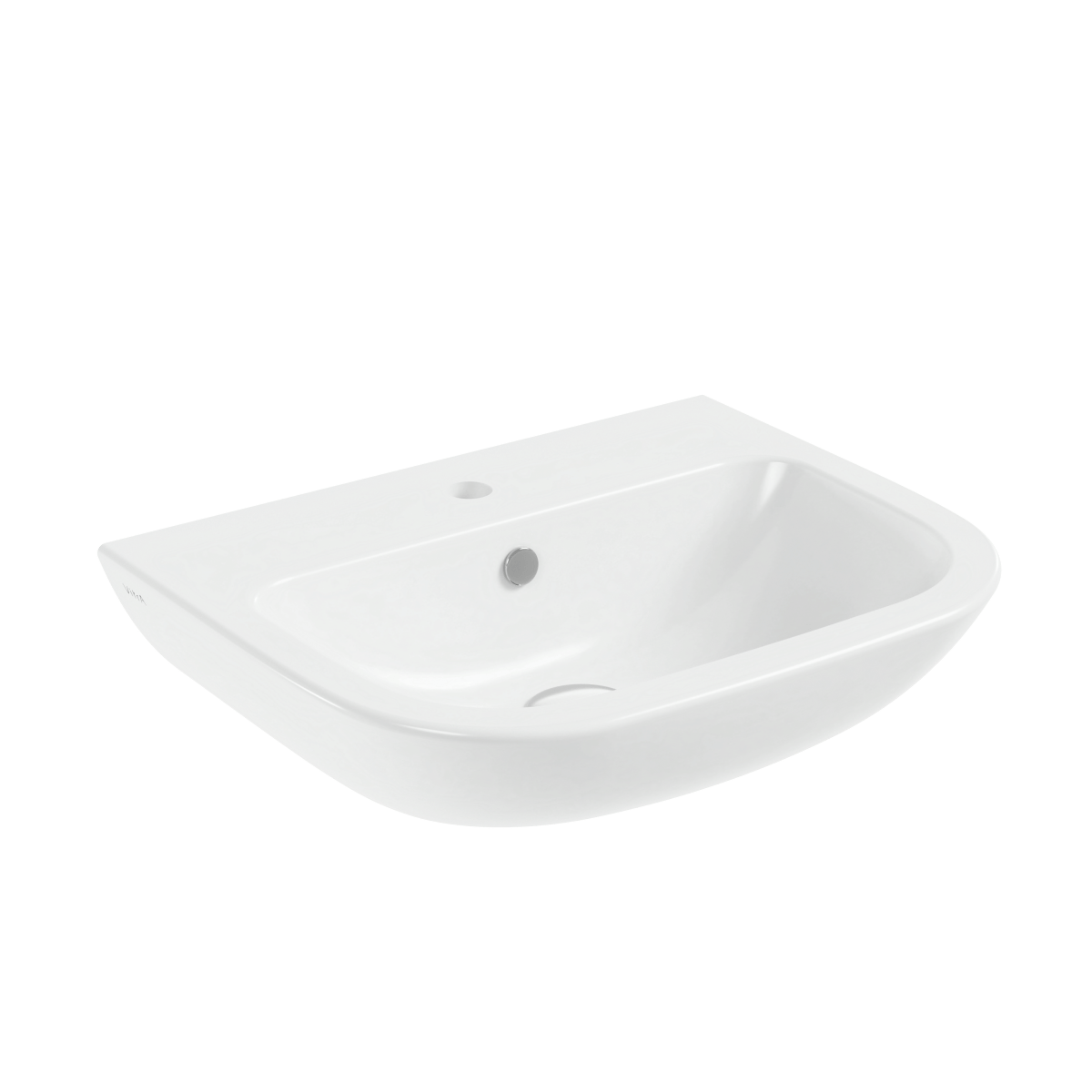 Раковина накладная VitrA S20 5502B003-0001, 55 x 44 см, белая, антибактериальное покрытие Hygiene (Хайджн)