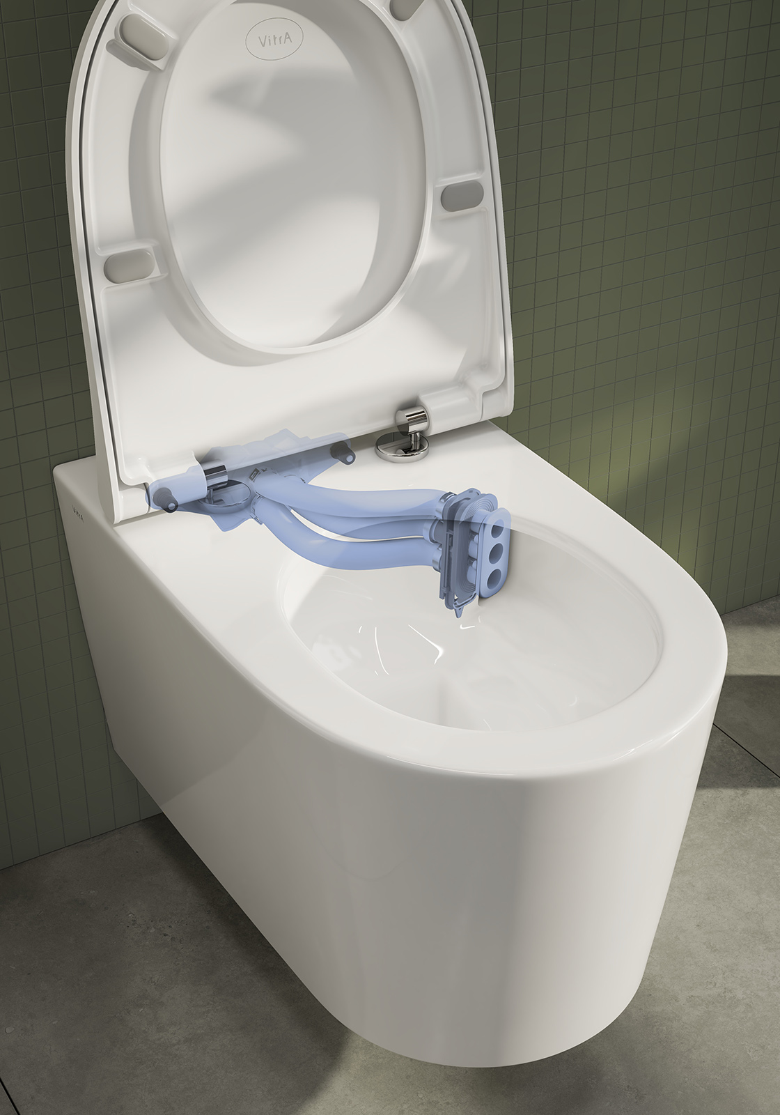 Абсолютно новая технология смыва VitrA QuantumFlush