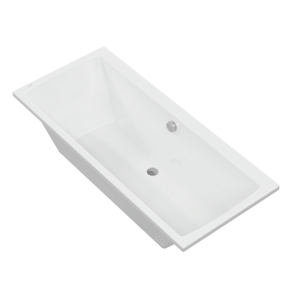 Ванна VitrA Neon (Неон) 52540001000, 180 x 80 см, акриловая, прямоугольная, белая