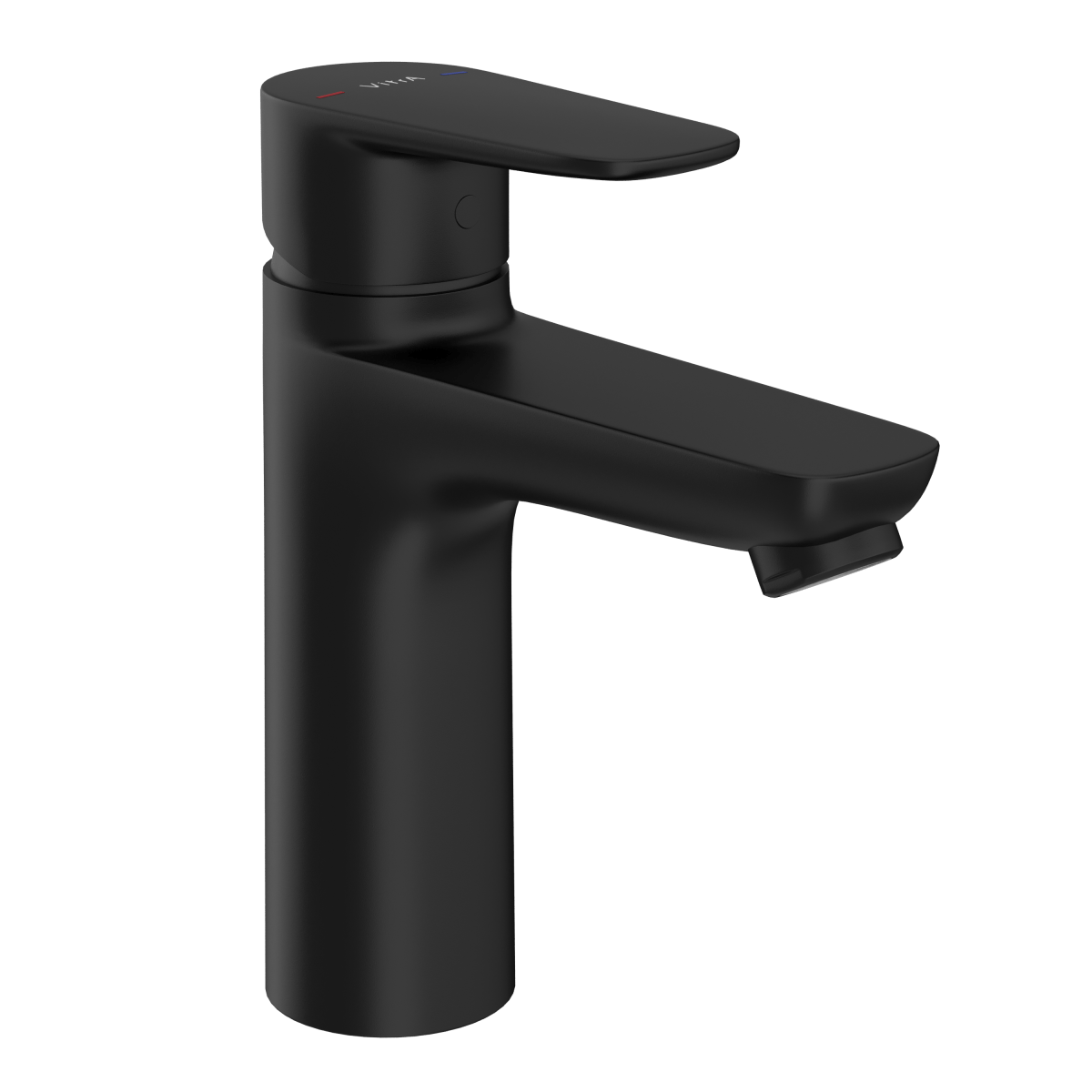 Смеситель для раковины VitrA Flow Soft (Флоу Софт) A4300936EXP, однорычажный, матовый черный, латунь