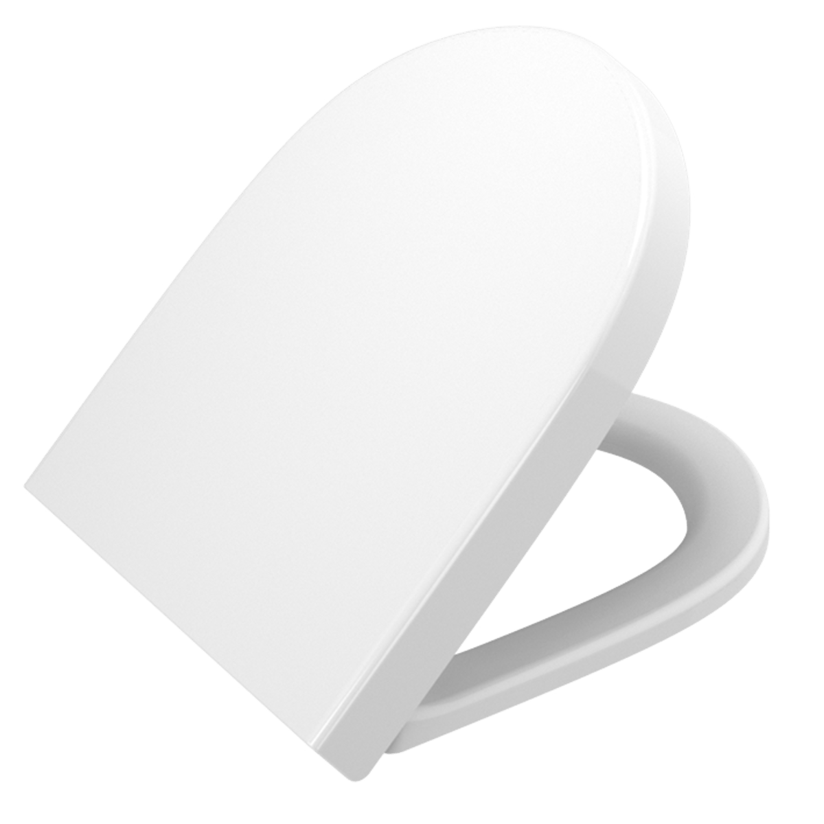 Сиденье для унитаза VitrA Sento (Сенто) 86-003-009, круглое белое дюропласт, с микролифтом