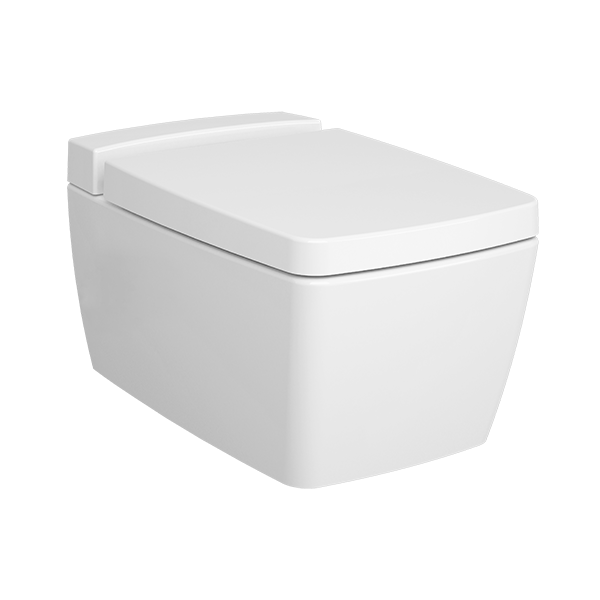 Metropole Rim-Ex Подвесной безободковый унитаз 56 см с функциями VitrAflush и VitrAfresh безободковый, с емкостью для чистящей жидкости