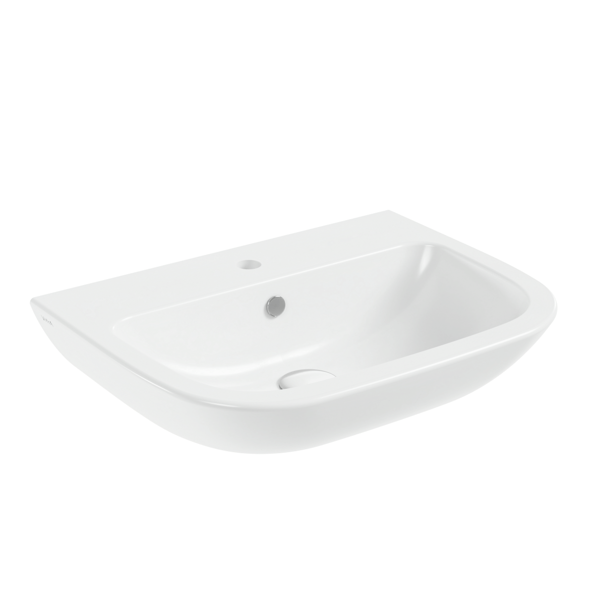Раковина VitrA S20 5503B003-0001, 60 x 46 см, белая, антибактериальное покрытие Hygiene (Хайджн)