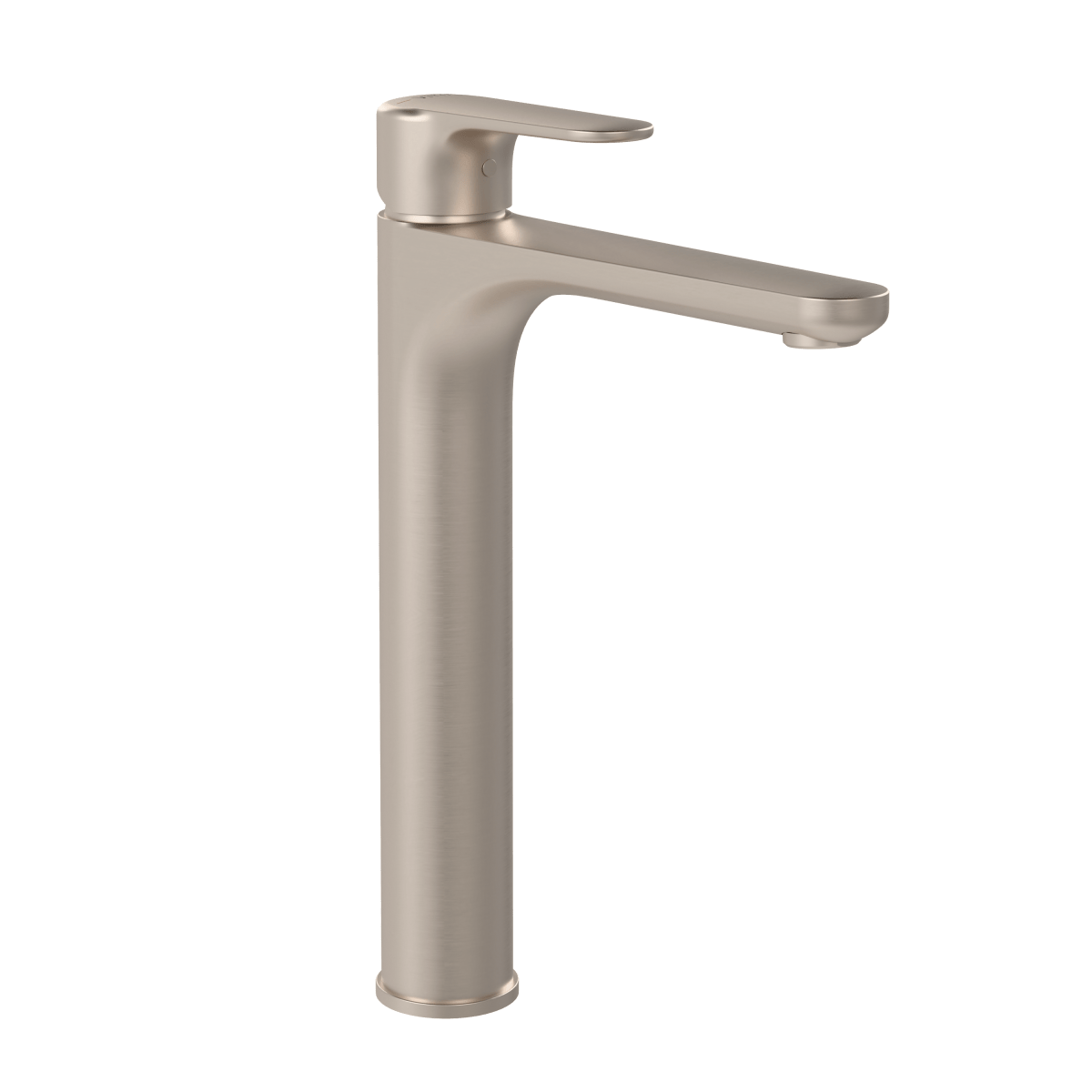 Смеситель для раковины VitrA Root Round (Рут Раунд) A4270734EXP, однорычажный, брашированный никель, латунь