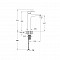 Смеситель для раковины VitrA Flow Soft (Флоу Софт) A4301036EXP, однорычажный, матовый черный, латунь фото 14