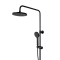 Душевая система VitrA Joy (Джой) A4729836EXP, с термостатическим смесителем и ручным душем, матовая черная фото 13