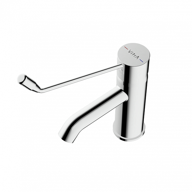 Смеситель для раковины VitrA Minimax S (Минимакс С) A42312WSA, однорычажный, хром, латунь фото 2