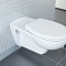Сиденье для унитаза VitrA Universal (Универсал) 115-003-001, овальное белое дюропласт без микролифта фото 9