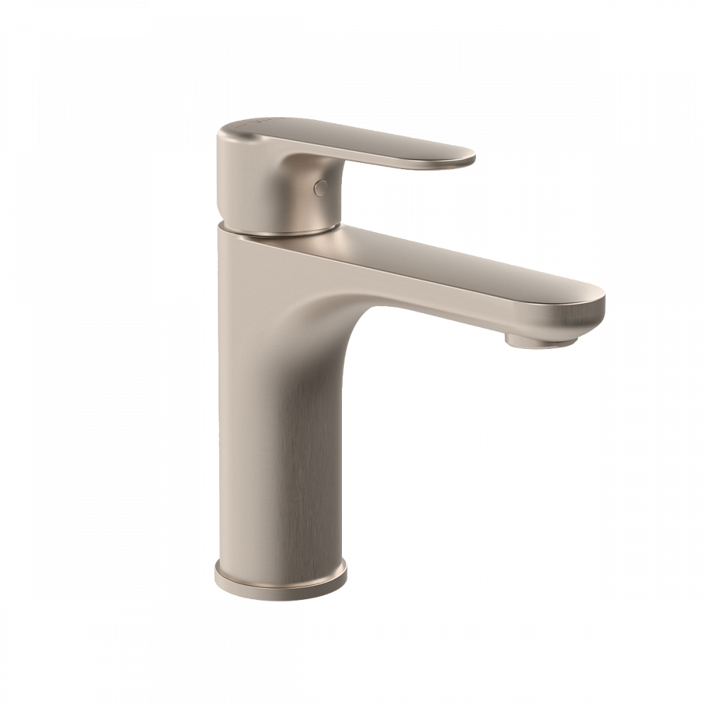 Смеситель для раковины VitrA Root Round (Рут Раунд) A4270634EXP, однорычажный, брашированный никель, латунь