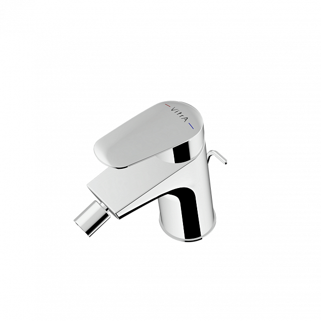 Смеситель для биде VitrA Flow Round (Флоу Раунд) A42933EXP, однорычажный, хром, латунь фото 2