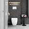 Подвесной унитаз VitrA Shift (Шифт) 7742B003-0075 без сиденья, безободковый, Rim-ex (Рим-экс), белый, санитарный фарфор, антибактериальное покрытие Hygiene (Хайджн) фото 12