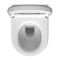 Подвесной унитаз VitrA Liquid (Ликвид) 7321B403-0075 без сиденья, безободковый, Rim-ex (Рим-экс), белый, санитарный фарфор, антибактериальное покрытие Hygiene + Clean (Хайджн + Клин) фото 10