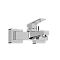 Настенный смеситель для ванны VitrA Minimax Square (Минимакс Скуэр) A43520EXP, однорычажный, хром, латунь фото 10