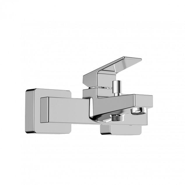 Настенный смеситель для ванны VitrA Minimax Square (Минимакс Скуэр) A43520EXP, однорычажный, хром, латунь фото 3