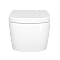 Умный унитаз VitrA V-Care (Ви-Кеар) 5674B003-6194, Comfort, подвесной, безободковый, Rim-ex (Рим-экс) с автоматическим сиденьем и бидеткой, белый, санитарный фарфор, антибактериальное покрытие Hygiene (Хайджн) фото 10