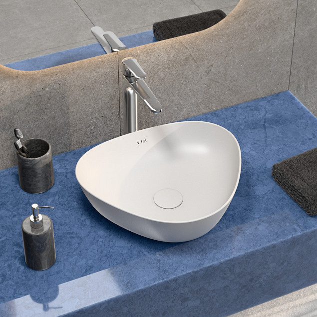 Смеситель для раковины VitrA Root Round (Рут Раунд) A42707EXP, однорычажный, хром, латунь фото 5