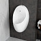 Писсуар VitrA Arkitekt Urinal (Аркитект Уринал) 5999B003-5556, настенный, белый с сенсором, антибактериальное покрытие Hygiene (Хайджн) фото 11