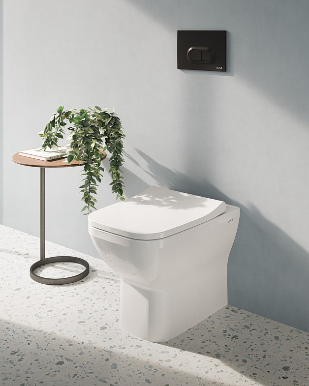 Сиденье для унитаза VitrA Shift (Шифт) 191-003-009, квадратное с закруглениями белое дюропласт, с микролифтом фото 17