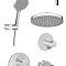 Комплект смесителей VitrA AquaHeat (Аквахит) A49333EXP, хром фото 14