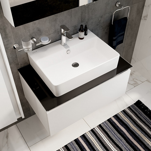 Смеситель для раковины VitrA Flow Soft (Флоу Софт) A43009EXP, однорычажный, хром, латунь фото 5