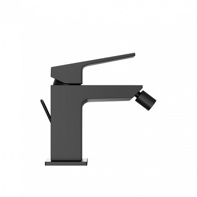 Смеситель для биде VitrA Minimax Square (Минимакс Скуэр) A4372636EXP, однорычажный, матовый черный, латунь фото 4