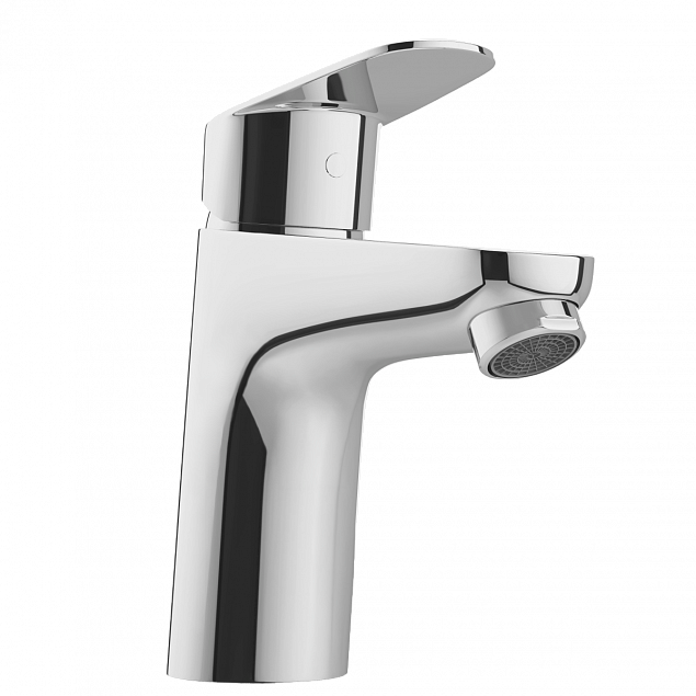 Смеситель для раковины VitrA Flow Round (Флоу Раунд) A42923EXP1, однорычажный, хром, латунь фото 3