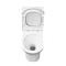 Унитаз-компакт напольный VitrA M50 9889B003-7200, безободковый, смыв торнадо VortexFlush (ВортексФлаш), с сиденьем микролифт, белый, санитарный фарфор фото 12