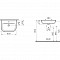 Раковина VitrA S20 5503B003-0001, 60 x 46 см, белая, антибактериальное покрытие Hygiene (Хайджн) фото 14