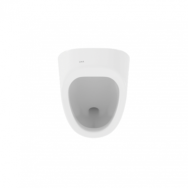 Писсуар VitrA Arkitekt (Аркитект) 6201B003-0199, настенный со скрытым подключением из стены, белый, антибактериальное покрытие Hygiene (Хайджн) фото 3
