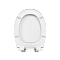 Сиденье для унитаза VitrA Universal (Универсал) 84-003-019, овальное белое дюропласт, с микролифтом фото 9