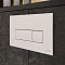 Кнопка смыва для инсталляции VitrA Root Square (Рут Скуэр) 740-2300, глянцевая, белая двойный смыв фото 10