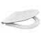 Безободковый унитаз VitrA Integra Round L-box с толстой 
дюропластовой крышкой 
микролифт, кнопка Матовый хром фото 14
