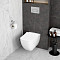 Инсталляция с унитазом VitrA Shift (Шифт) 9855B003-7206, комплект 4 в 1, с сиденьем микролифт, безободковый, Rim-ex (Рим-экс), цвет клавиши хром фото 30