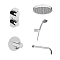 Комплект смесителей VitrA AquaHeat (Аквахит) 458593, хром фото 12
