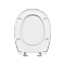 Сиденье для унитаза VitrA Universal (Универсал) 115-003-001, овальное белое дюропласт без микролифта фото 7