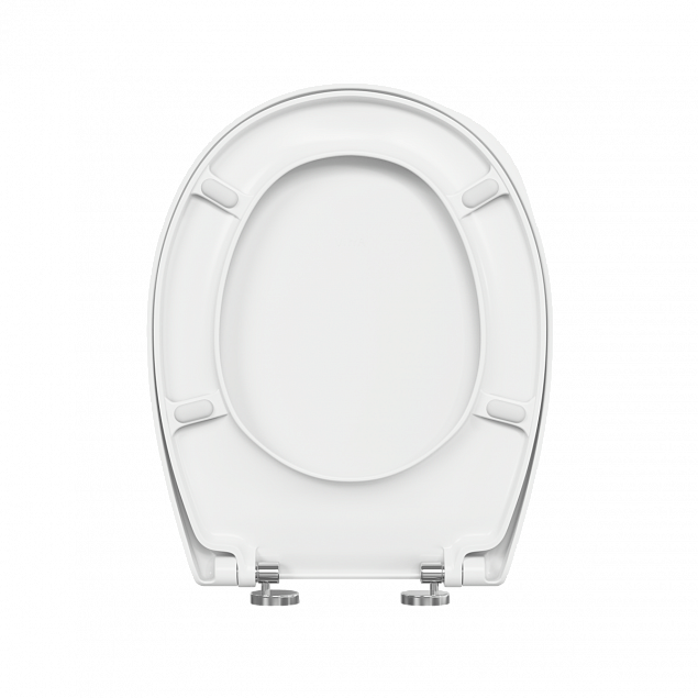 Сиденье для унитаза VitrA Universal (Универсал) 115-003-001, овальное белое дюропласт без микролифта фото 2