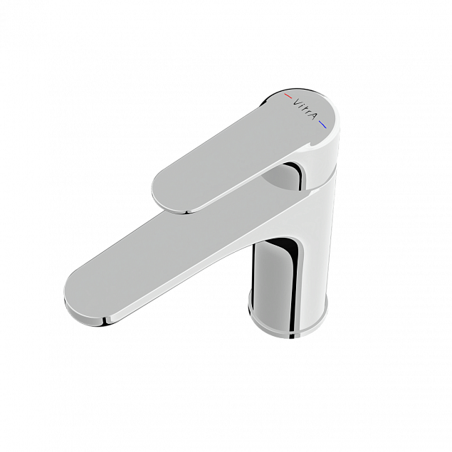 Смеситель для раковины VitrA Root Round (Рут Раунд) A42706EXP, однорычажный, хром, латунь фото 2