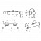Смеситель настенный VitrA Origin (Ориджин) A4261936WTC, для ванны, однорычажный, матовый черный, латунь фото 14