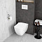 Подвесной унитаз VitrA Shift (Шифт) 7742B003-0075, безободковый, Rim-ex (Рим-экс), белый, санитарный фарфор, антибактериальное покрытие Hygiene (Хайджн) фото 13