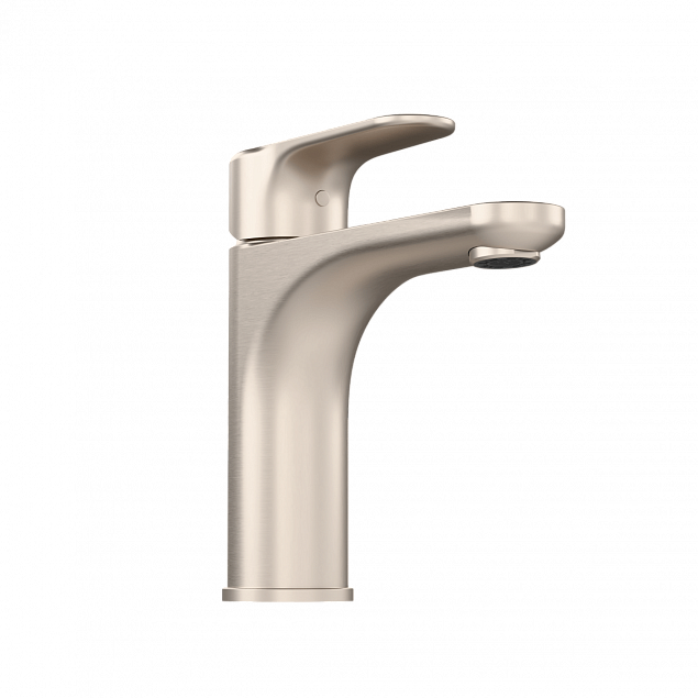 Смеситель для раковины VitrA Root Round (Рут Раунд) A4270634EXP, однорычажный, брашированный никель, латунь фото 3