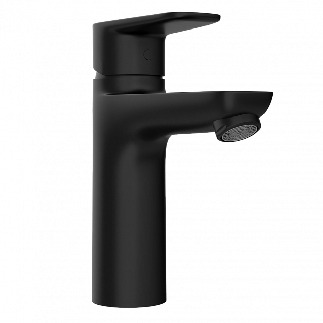Смеситель для раковины VitrA Flow Soft (Флоу Софт) A4300936EXP, однорычажный, матовый черный, латунь фото 3