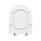 Сиденье для унитаза VitrA S50 110-003-019, круглое белое дюропласт, с микролифтом фото 9