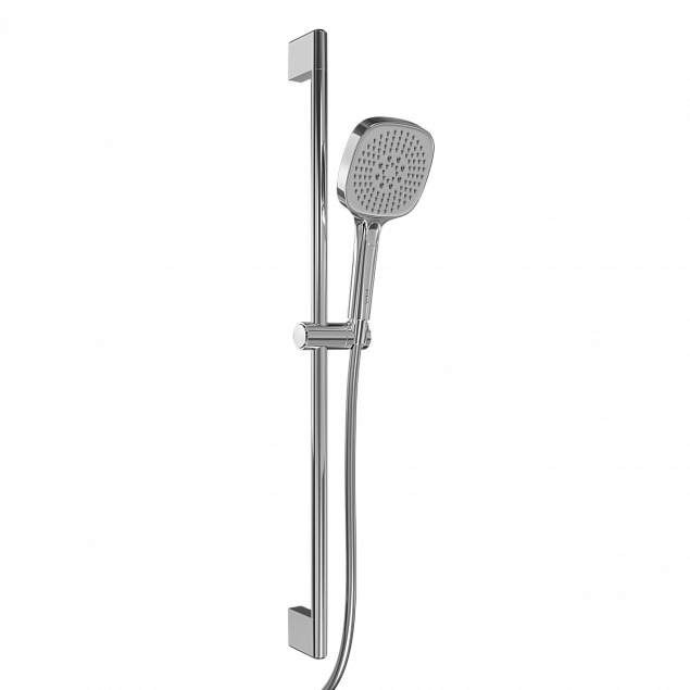Душевая стойка VitrA Core Square (Кор Скуэр) A45917EXP, с ручным душем, без смесителя, хром фото 1