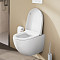 Сиденье для унитаза VitrA Sento (Сенто) 86-003-009, круглое белое дюропласт, с микролифтом фото 20