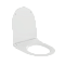 Сиденье для унитаза VitrA Nest (Нест) 220-003R409, круглое белое дюропласт, с микролифтом быстросъемное фото 8