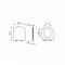Унитаз-компакт напольный VitrA M50 9889B003-7200, безободковый, смыв торнадо VortexFlush (ВортексФлаш), с сиденьем микролифт, белый, санитарный фарфор фото 16
