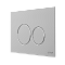 Кнопка смыва для инсталляции VitrA Origin (Ориджин) 740-2480, глянцевая, хром двойный смыв фото 6