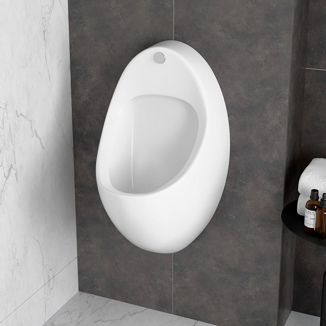 Писсуар VitrA Arkitekt Urinal (Аркитект Уринал) настенный, белый с сенсором, антибактериальное покрытие Hygiene (Хайджн) фото 5